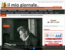 Tablet Screenshot of ilmiogiornale.org